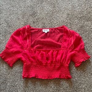 REVOLVE Scarlet Smocked Blouse